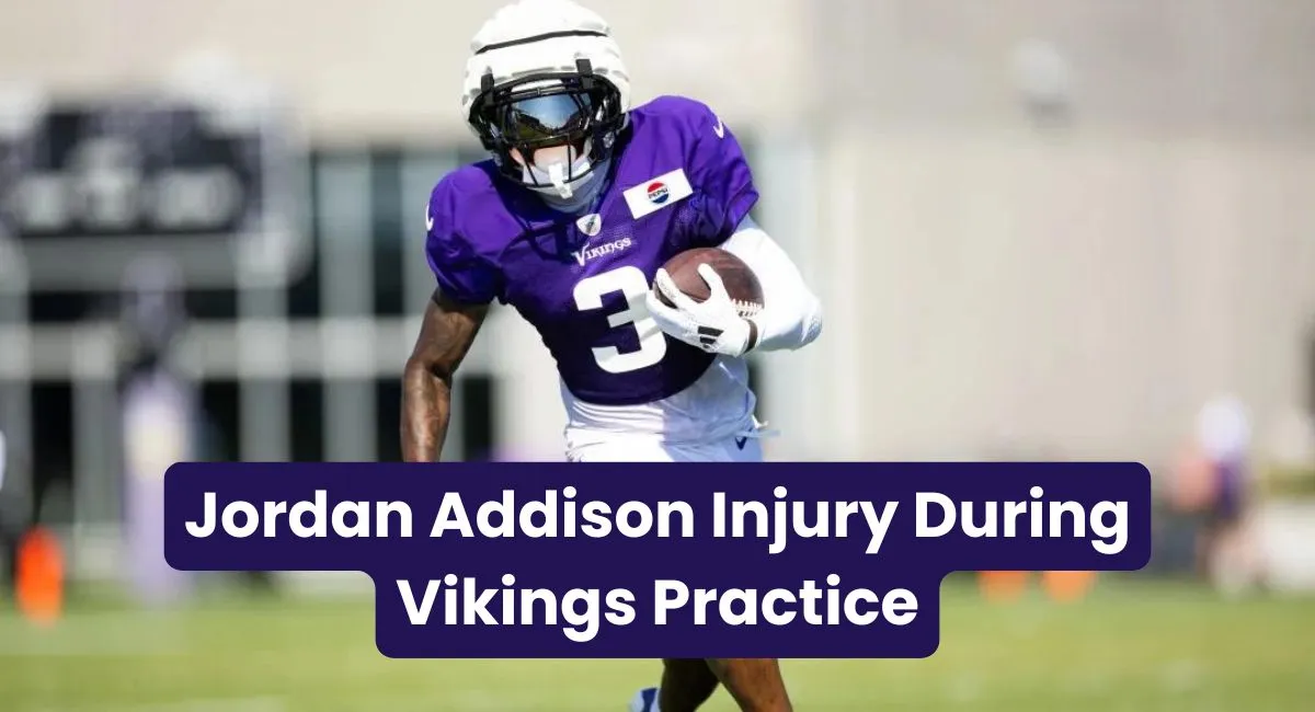 Jordan Addison Injury During Vikings Practice